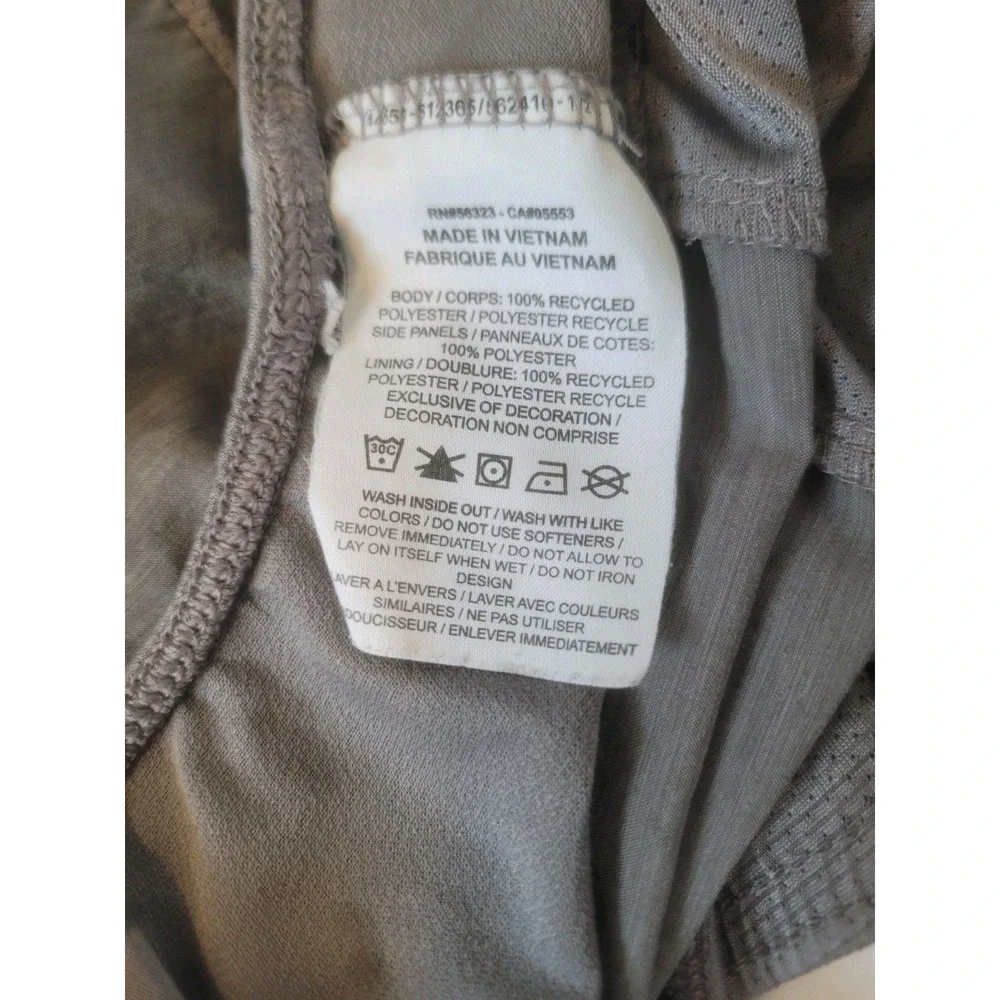 Women's Nike Tempo Shorts Size Large 8 Gray Dri‎ Fit